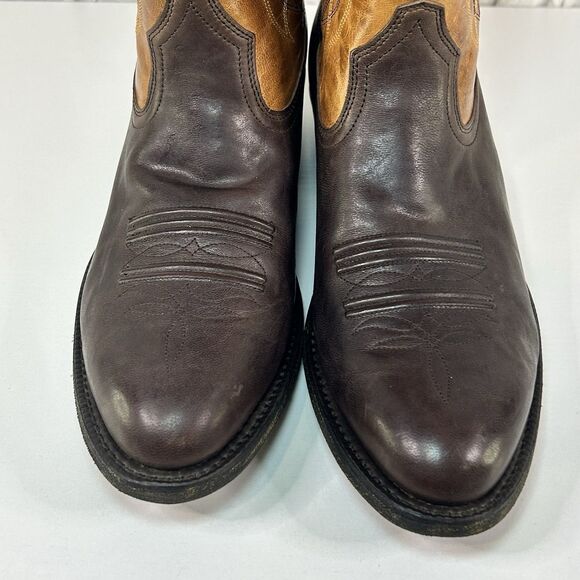 Ariat Comeback Western Boots Mens 9D Brown Leather Cowboy Rancher 10016365 main image 10